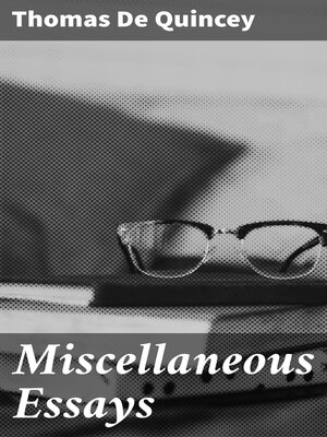 cover image of Miscellaneous Essays